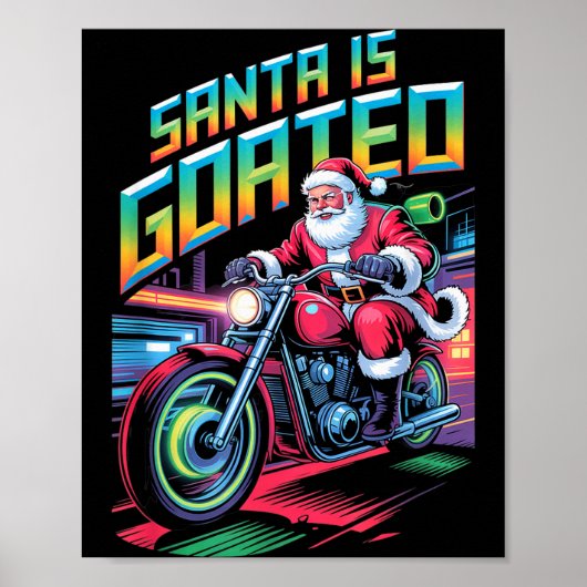 Funny Gen Alpha Gen Z Slang Funny Christmas Sweate Poster (Voorkant)