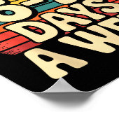 Funny Gen Alpha Meme Slang 67 Six Seven Poster (Hoek)