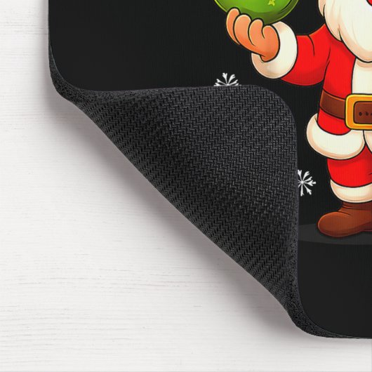 Funny Gen Alpha Slang 6 7 Christmas Santa Six Seve Muismat (Hoek)