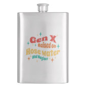 Funny Gen X Raised on Hose Water and Neglect Flacon (Voorkant)