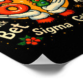 Funny Gen Z Christmas 67 Meme Holiday Trendy  Poster (Hoek)