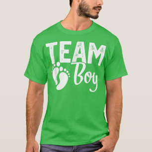 Funny Gender Reopenbaart Team Boy Blue T-shirt
