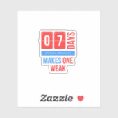 Funny genealogie sticker (Vel)