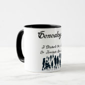 Funny Genealogist Mok (Voorkant links)