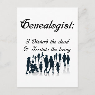 Funny Genealoy Briefkaart