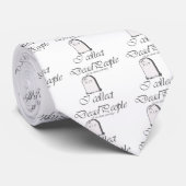 Funny Genealoy Collect Dead People Stropdas (Opgerold)