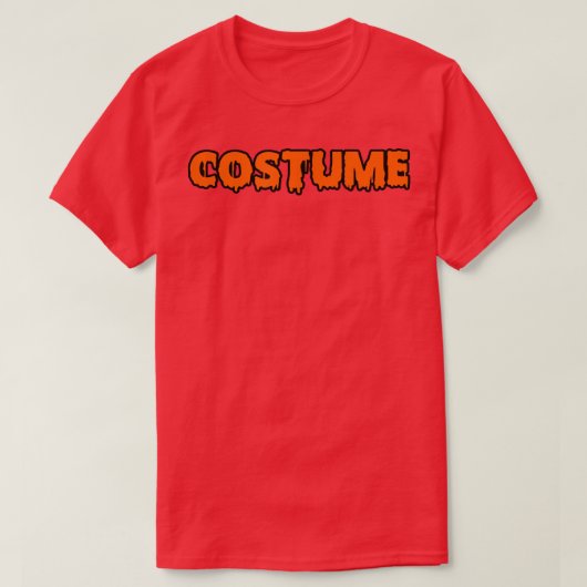 Funny Generic Halloween Costume 2492 T-shirt (Design voorkant)