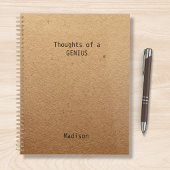 Funny Genius Personalized Kantoor Planner