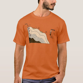 Funny Geological cross-section for geology student T-shirt