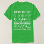 Funny Geologist Engineers Classic TShirt (Design voorkant)
