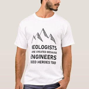 Funny Geologist - Geologie Geologen werden gecreëe T-shirt