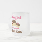 Funny Geologist Matglas Koffiemok (Voorkant links)