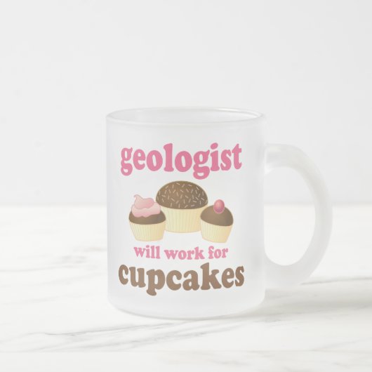 Funny Geologist Matglas Koffiemok (Rechts)
