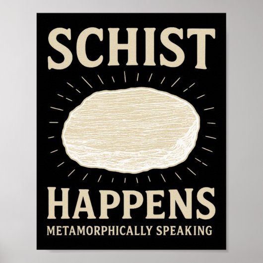 Funny Geologist Mineral Geode Rock Collector Geolo Poster (Voorkant)