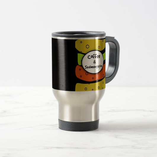 Funny Geologist Travel Mug Reisbeker (Voorkant rechts)