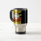 Funny Geologist Travel Mug Reisbeker (Voorkant links)