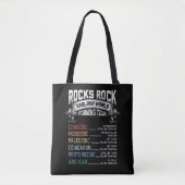 Funny Geology Rock Forming Humor Geologist Tote Bag (Voorkant)