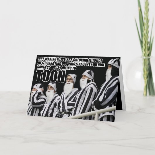 Funny Geordie Feestdagen Kaart (Voorkant)