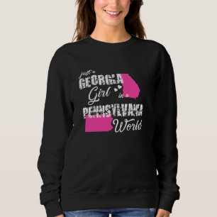 Funny Georgia Shirt gewoon een Georgisch meisje in