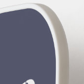 Funny Gepensioneerd niet Moe Jaar Initialen Grijs Pickleball Paddle (Links Detail)