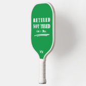 Funny Gepensioneerd niet Vermoeid Jaar Initialen G Pickleball Paddle (Links)