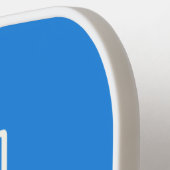 Funny Gepensioneerd om te spelen Pickleball Jaar B Pickleball Paddle (Links Detail)