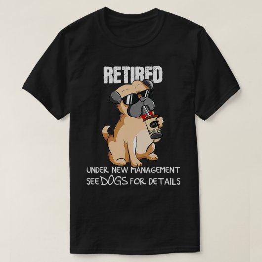 Funny, gepensioneerd onder nieuw bestuur Zie de Do T-shirt (Design voorkant)
