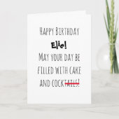 Funny Gepersonaliseerd het Wenskaart van de Dag vo Bedankkaart (Voorkant)