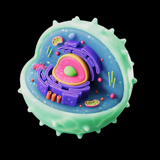 Funny Germ Cartoon Pillow | Cute Bacteria pillow  Kussen