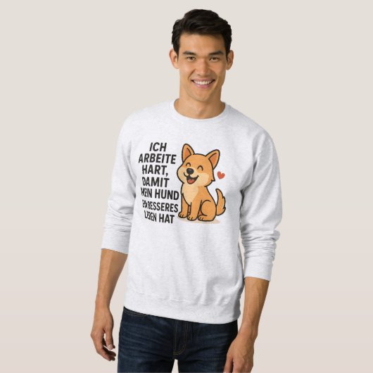 Funny German Dog Lover Gift Trui (Voorkant volledig)