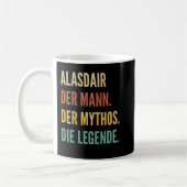 Funny German First Name Design - Alasdair Koffiemok (Links)