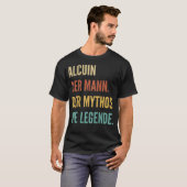 Funny German First Name Design - Alcuin T-shirt (Voorkant volledig)