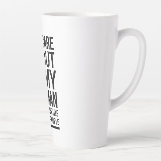 Funny German shepherd Latte Mok (Rechts)