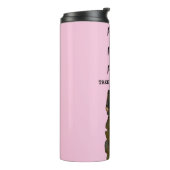 Funny German Shepherd Thermal Tumbler Thermosbeker (Gedraaid links)