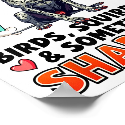 Funny German Shorthaired Inter Design For Dog Love Poster (Hoek)