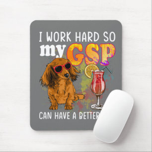 Funny German Shorthaired Pointer Gifts GSP Lover Muismat