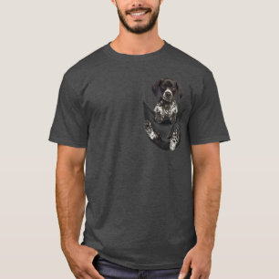 Funny German Shorthaired Pointer in Your Pocket of T-shirt