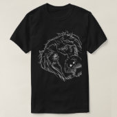 Funny German Wirehaire Pointer T-shirt (Design voorkant)