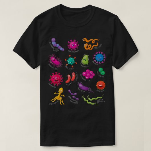Funny Germs T-shirt (Design voorkant)