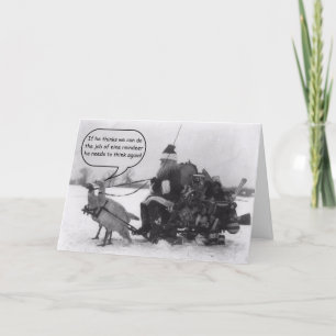 Funny gese Reindekerskaart vervangen Feestdagen Kaart