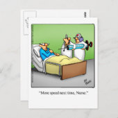 Funny Get Good Briefkaart (Voorkant / Achterkant)