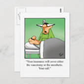 Funny Get Good Briefkaart (Voorkant / Achterkant)