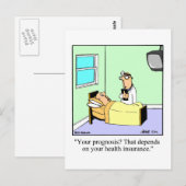 Funny Get Good Briefkaart (Voorkant / Achterkant)