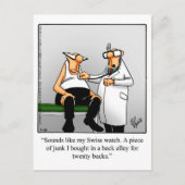 Funny Get Good Briefkaart (Voorkant)