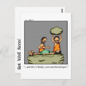 Funny Get Good Briefkaart (Voorkant / Achterkant)