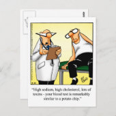 Funny Get Good Briefkaart (Voorkant / Achterkant)