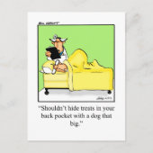 Funny Get Good Briefkaart (Voorkant)