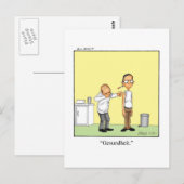 Funny Get Good Briefkaart (Voorkant / Achterkant)