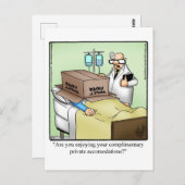 Funny Get Good Briefkaart (Voorkant / Achterkant)