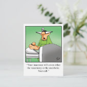 Funny Get Good Briefkaart (Staand voorkant)